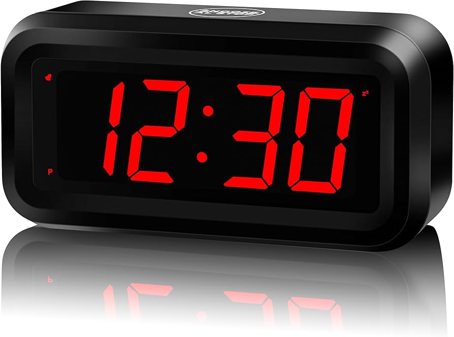 A digital clock